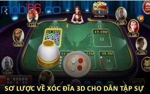 Sơ lược về xóc đĩa 3D cho dân tập sự