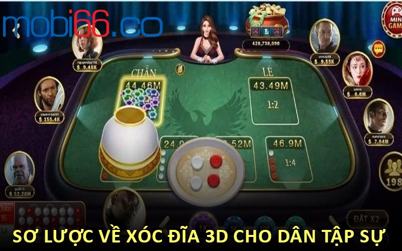 Sơ lược về xóc đĩa 3D cho dân tập sự